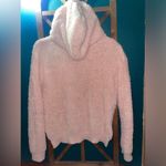 Warm & Cozy Pink Fuzzy Hoodie Photo 1
