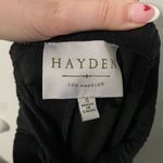 Hayden  Los Angeles High Waisted Leggings with Knee Lace Cutouts Photo 6