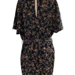 SheIn Curve Women Size XXL Black Floral Short Sleeve Romper Summer 15-160 Photo 2