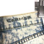 CARMAR Acid Wash Button Fly Denim Jean Shorts 23 Photo 8