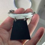 Boutique Mother of pearl abalone mosaic necklace boho festival Photo 5