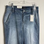 Judy Blue NWT  Wide Leg‎ Jeans Mid Rise JB82401 Size 15/32 Super Stretchy Photo 6