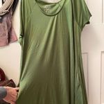 NWT be free olive t shirt dress Size L Photo 0