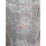 Vanity Fair Vintage Floral Lace Wedding Gown Women's Size 32 Standard White Photo 3