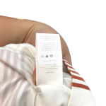 Anthropologie  Hutch Rori Skirt Wrap Buckle‎ Striped Asymmetric White Rust Size 4 Photo 9