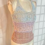 Heartloom ombré colorful knit sleeveless top size xs Photo 2