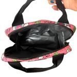 Betsey Johnson pink Lama and Cactus cooler lunch bag Photo 3