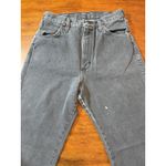 Wrangler VTG ‎ Women's Gray Cowgirl Denim Jeans 9x32 High Rise Straight Leg Pants Photo 1