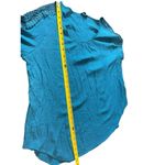 Unique spectrum 3x Pullover Gauzy Crochet 3/4 Sleeve Top Photo 8