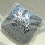 Paparazzi cute heart stud earrings NEW🩵 Photo 4