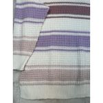 Aeropostale  Sweater Womens S  Multicolor  Striped Casual Preppy Open Knit Top Photo 11