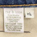 Rag and Bone Dre 10ā Boyfriend Jeans in Exeter Dark Wash Slim Jean Size 24 | 00 Photo 12