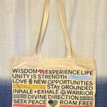 ALEX AND ANI  Inspirational Canvas Tote Photo 0