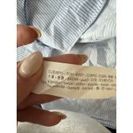 ZARA  Women Long Sleeve Top Stripped Stitched Eyelet Lace Design Size Large 2437 Photo 6