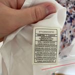 Jack by BB Dakota Printed High Low Midi Dress White Purple Pink Abstract Geo S Photo 9