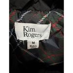 kim rogers  Solid Black Everyday Quilt Vest Puffer Vest Size Medium Photo 4