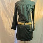 Steps NY clothing company khaki shirt dress. Green Size 4 Photo 3