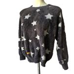 Simply Southern  Fuzzy Star Sweater, Sz M Photo 6