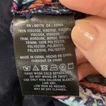 Maeve Anthropologie  maplewood oriental paisley print ruffled midi dress size XS Photo 9