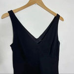David Meister  Black Sleeveless Dress Size 6 Photo 6
