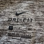 Nike Drifit Cropped Pink Side Grey Leggings Photo 2