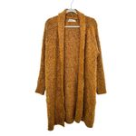 Anthropologie ‎ Womens Cardigan Sz XS Mustard Yellow Lilla Cozy Knit Cottage Fall Photo 1