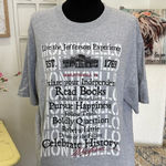 Anvil Thomas Jefferson  Light Gray Ring Spun T-Shirt Photo 0