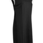 Chico's  | NWT | 0 / Small | SO SLIMMING Black Sleeveless Ponte Knit Jackie Dress Photo 0