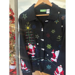 Onque Casuals Christmas Sweater XL Multicolor Black Size L Photo 1