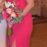 Super down Asher Strapless Dress in Pink Photo 2