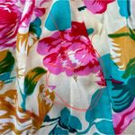 Vintage 1970’s deadstock Grannycore floral, midi cottagecore skirt. USA 14 NWT Pink Photo 9