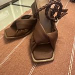 Sam & Libby  Tan Braided Knot Sandals Photo 4