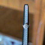 Stunning Diamond Rhinestone Ring ~ it is stamped may be sterling silver Photo 4