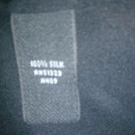 Josephine Chaus  14 Silk Ruffle Top in Black Funeral Plus Photo 3