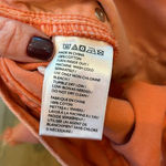 Urban Outfitters BDG Shorts Girlfriend High Rise Orange Cutoffs Size 30 Photo 3