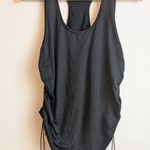 Avia  Womens Ruched Active Tank Top Black Size Medium 8-10 NWOT Photo 0