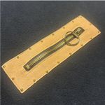 Gantos Black Oversized Long Sleeve Shirt Zipper Embellishments Faux Zippers XL Photo 2