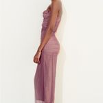 ZARA  Printed Tulle Dress Photo 3