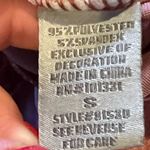 Charlotte Russe Women’s Small Mauve Cropped Velvet Spaghetti Strap Lace Trim Top Pink Photo 4