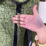 NWT IC Collection Connie K Green Wire Stand Collar Art To Wear Jacket Sz S 🧡🎀 Photo 4