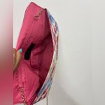 Jessica McClintock  Floral Print Clutch with Chain Photo 6