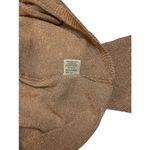 Dee Elly Metallic Shimmer Cropped Front Tie Bell Long Crochet Sleeve Rose Gold M Photo 10