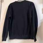 Rustic Charm Japanese Crew Neck Sweater Black Novelty Print Sushi Funny Food Cat Photo 1