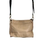 Cole Haan Leather Light Pale Beige Handbag Purse Satchel Chain Photo 2
