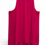 Torrid Georgette Goddess Tank Size 2 2X Flowy Sleeveless Hi Low Top Pink Photo 0