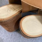 Vince Camuto  Womens Lavette Sandal Size 9M Cognac Tan Leather Slingback Heel Photo 6