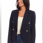 Karen Kane  navy blue jacket with brass buttons. Size Medium. NWT. Photo 2