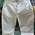 CAbi Women's  White Straight Leg Jeans Size 8 Photo 0