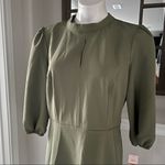 Nanette Lepore  Dress Martini Olive Green Size 12 NWT $128.00 Photo 5