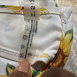 Zaful Sunflower Print Bikini Top Size Small Photo 3